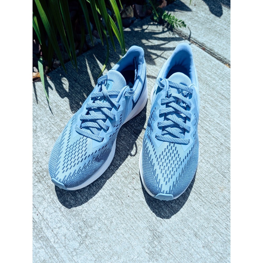 Nike Zoom X Nike Zoom Colorblock Blue/White/Black Low Top Lace Up Sneaker - Picture 4 of 6